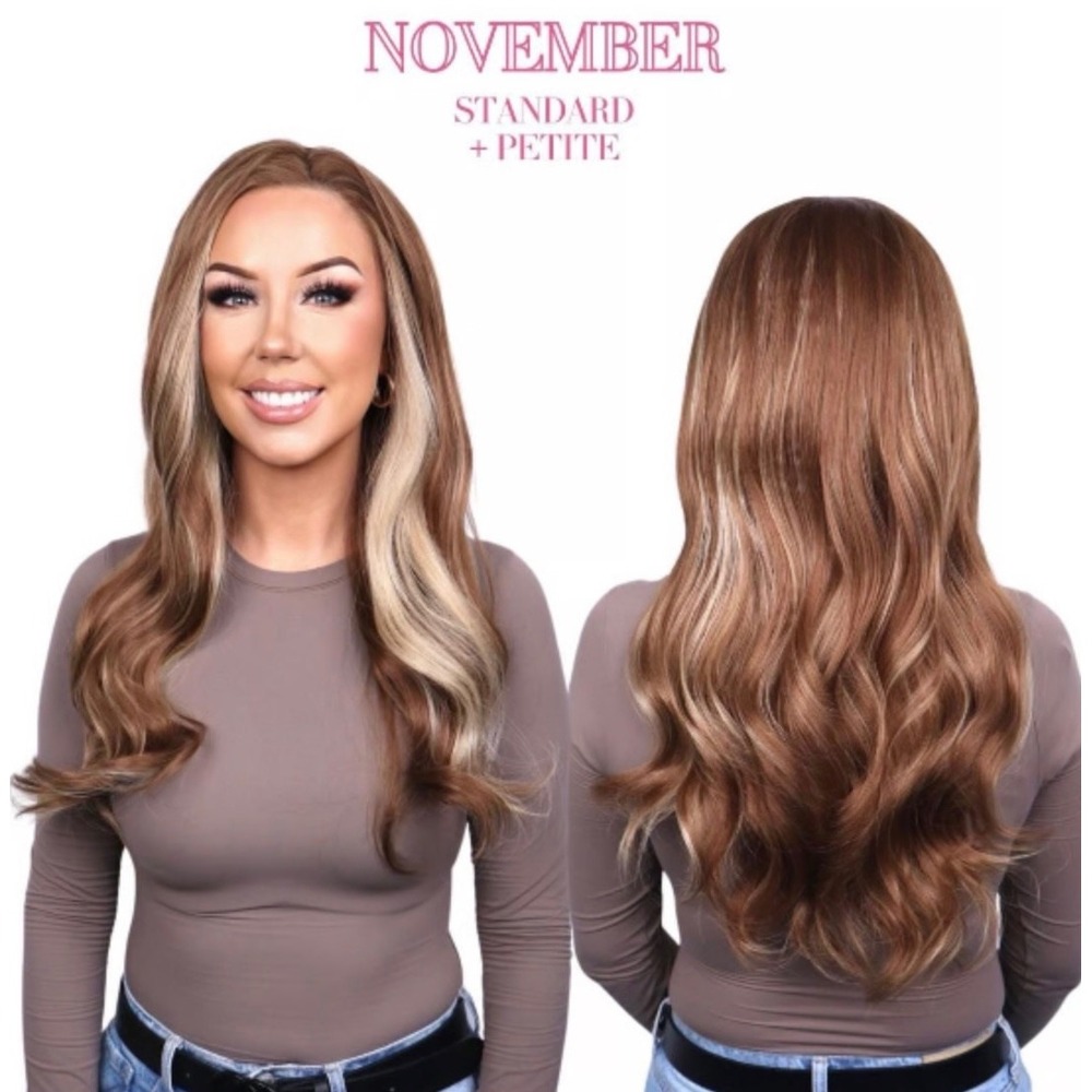 CSC - November Petite - Chelsey Smith Crowns Wig - NWT New brunette blonde red